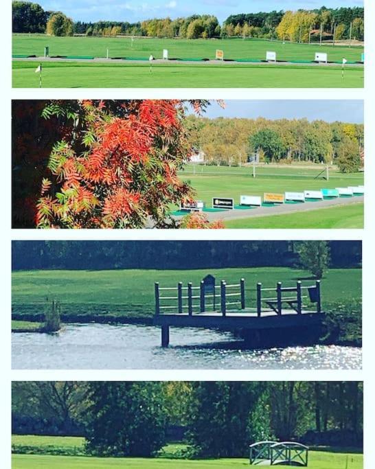 Attefallhus Blixtorps Golfbana Варберг Экстерьер фото